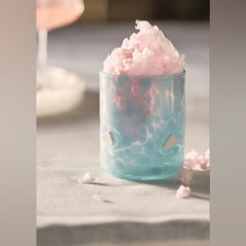 Anthropologie Confetti Icon Juice Glass, NWT